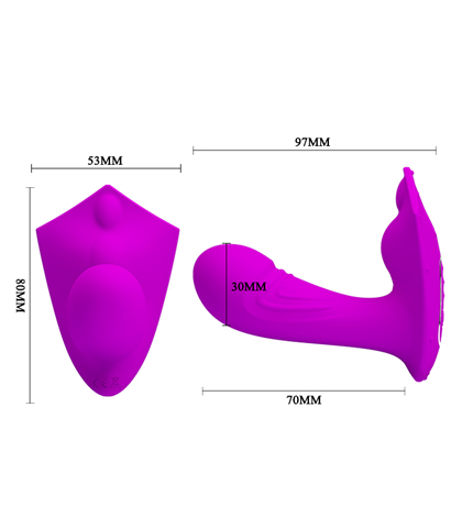 Silikonski vibrator za gacice willie