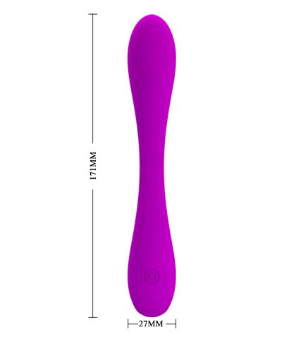 Silikonski vibrator za g tacku i klitoris