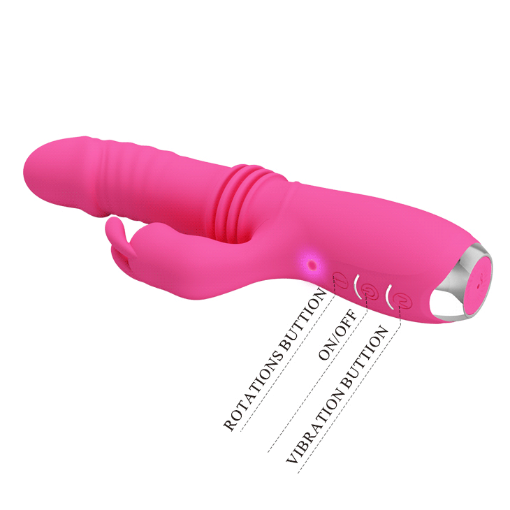 Zeka vibrator sa dodatkom za klitoris