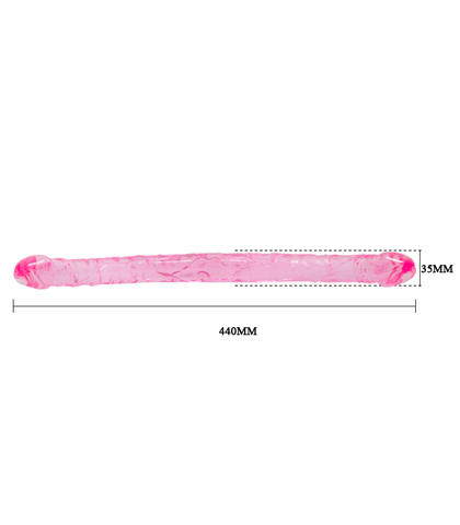 Silikonski dupli dildo