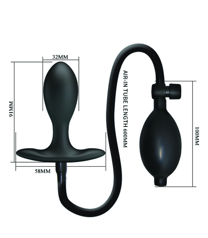 Analni dildo na naduvavanje