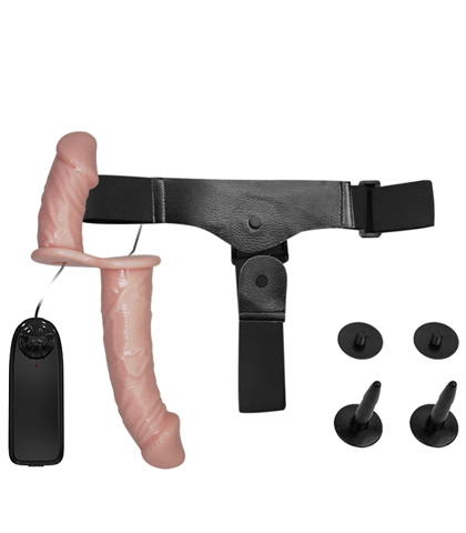 Dvostruki strap-on sa vibracijom