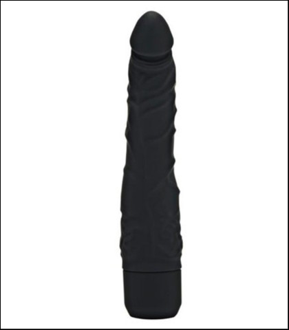 Silkonski crni vibrator