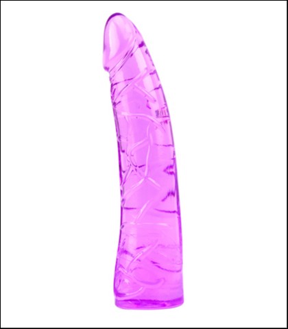 Ljubicasti dildo - 19cm