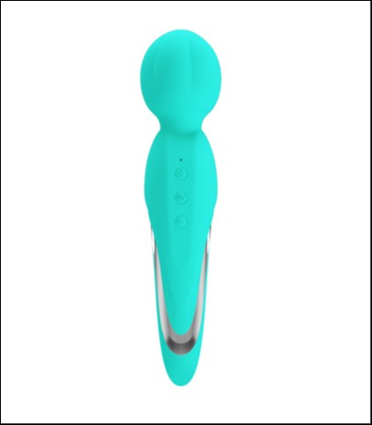 Silikonski vibrator za klitoris walter - green
