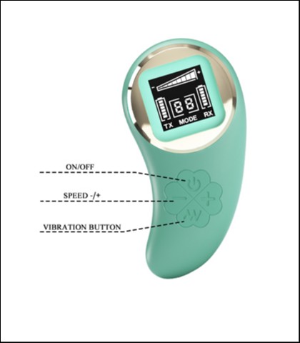 Silikonsko vibro jaje mina