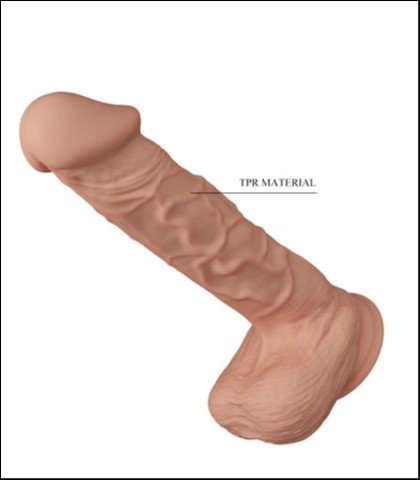 Realisticni vibrator 10.2 bergrisi