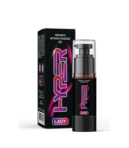 Silikonski vibrator + hyper lady