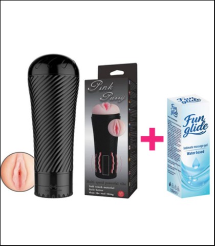 MASTURBATOR LAMPA + LUBRIKANT 100ML