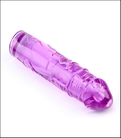 Ljubicasti dildo - 18cm