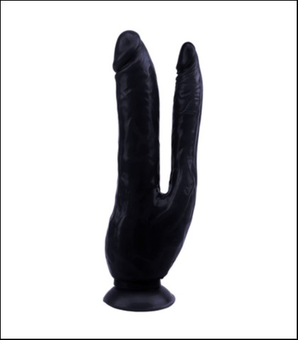 Crni dupli dildo dark magic dual penis