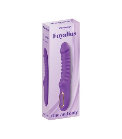 REBRASTI SILIKONSKI VIBRATOR ENYALIUS PURPLE