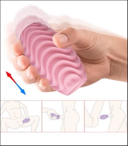 Silikonski masturbator "passionate"