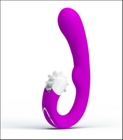 G SPOT VIBRATOR &QUOT;MAGIC TONGUE&QUOT;