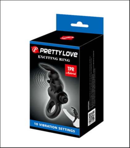 Pretty love - bunny vibro ring