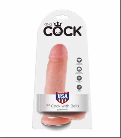 REALISTICNI DILDO SA TESTISIMA 17CM - BOJA KOZE