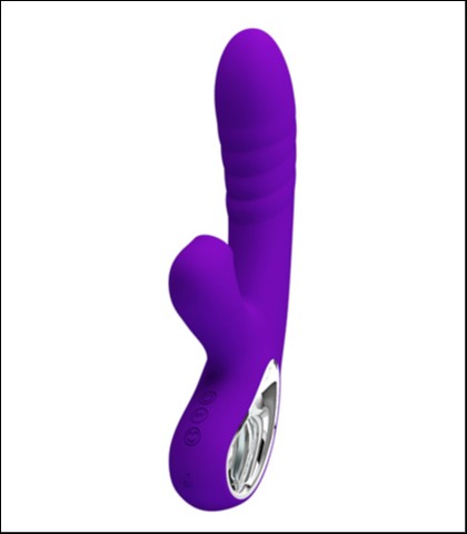 Vaginalno klitoralni masazer "jersey"