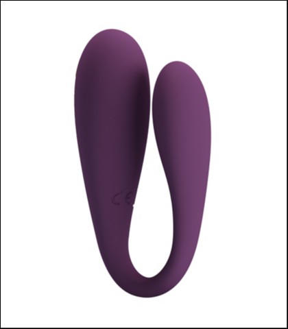 Vibrator za parove august - purple