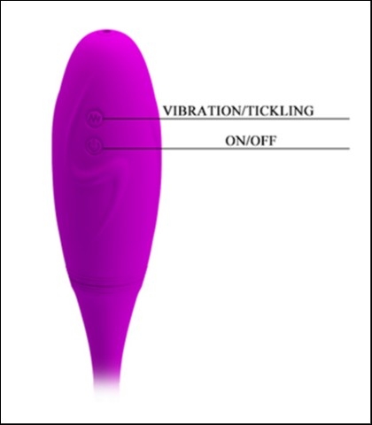 Dvostruko vibro jaje "snaky vibe"