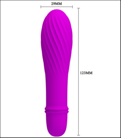 Silikonski vibrator solomon