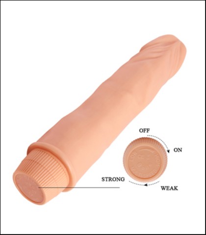 Realisticni vibrator "soft skin"
