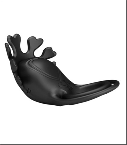 Silikonski prsten za penis ruben black