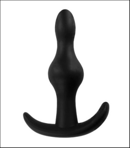 Silikonski analni dildo / silicone t-plug dildo
