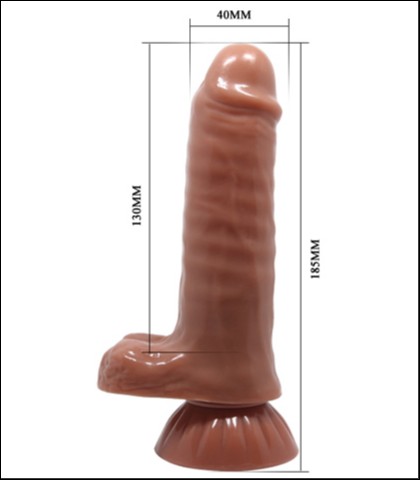 Realisticni dildo "real skin"