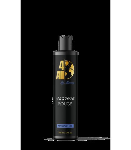 4ALL BACCARAT ROUDGE MASSAGE OIL 200ML