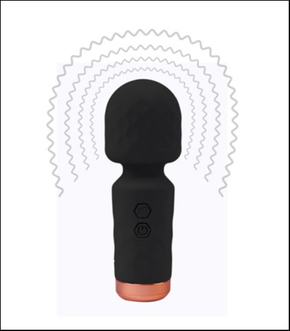 Mini wand eros black