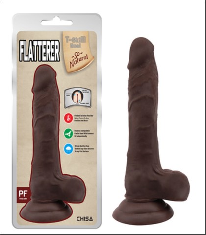 MEKANI DILDO SA TESTISIMA - 19CM