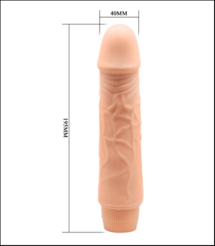 Realisticni vibrator "soft skin"