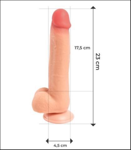 Dildo sa kozicom koja se pomera iapetus