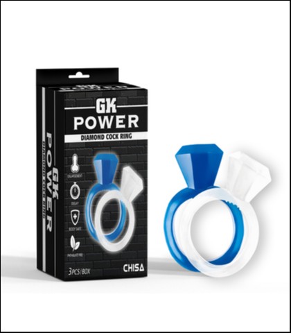 SET OD 2 DIJAMANTSKA PRSTENA - DIAMOND COCK RING