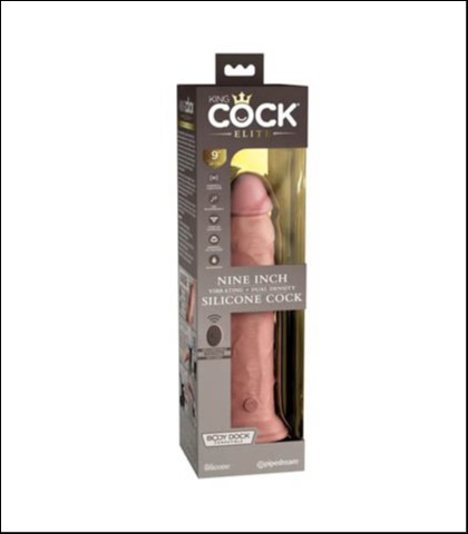 KVALITETNI SILIKONSKI VIBRO DILDO 23CM 2DENSITY