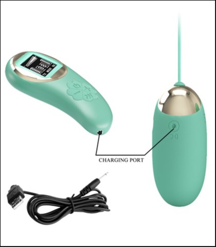 Silikonsko vibro jaje mina