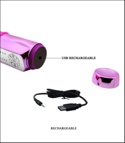 Rotirajuci vibrator "throbbing bunny"