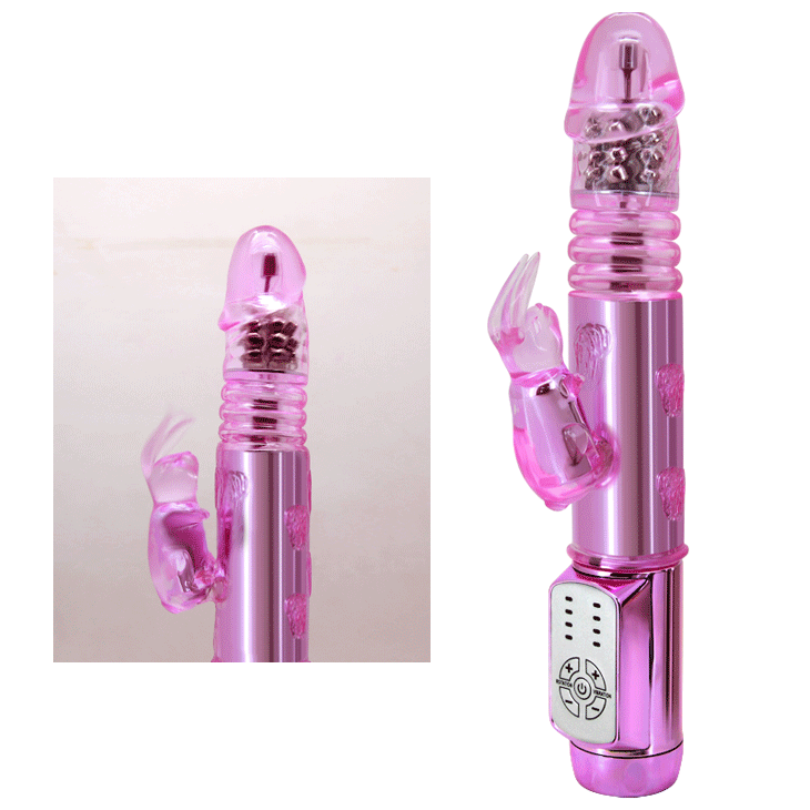 Rotirajuci vibrator "throbbing bunny"