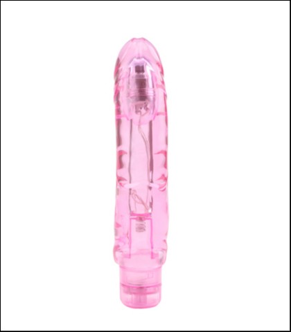 Veliki roze vibrator - 22cm - limerence pink