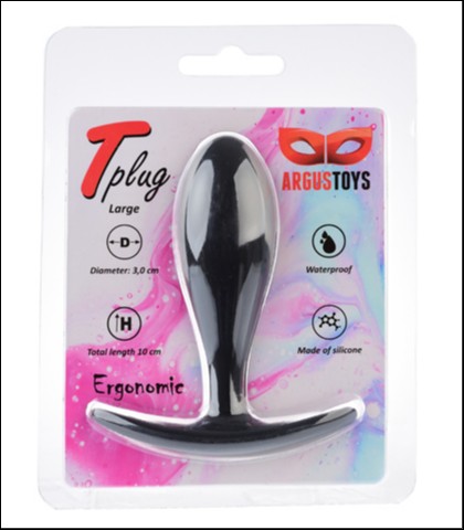T PLUG SILICONE LARGE