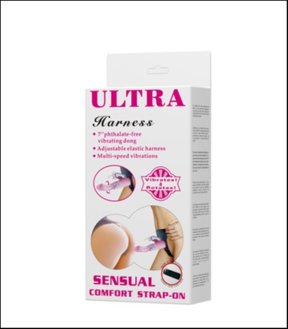 STRAP ON VIBRO ZEKA  ULTRA RABBIT STRAP