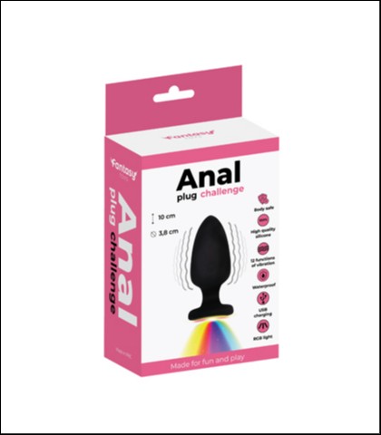 SVETLECI ANALNI VIBRATOR