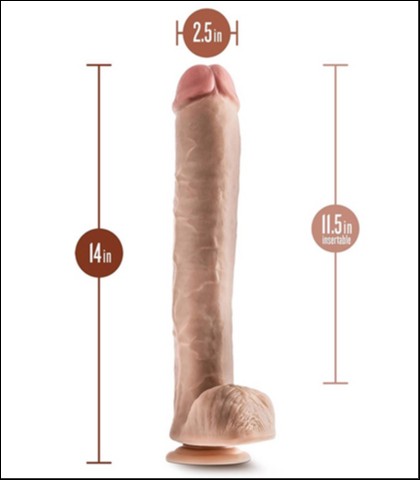 Dildo 36cm mr magic 14