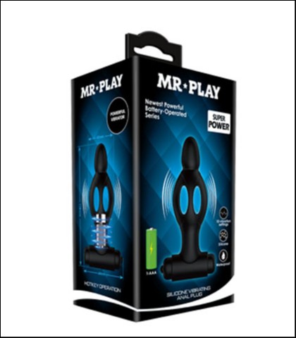 Mr. play vibro anal plug