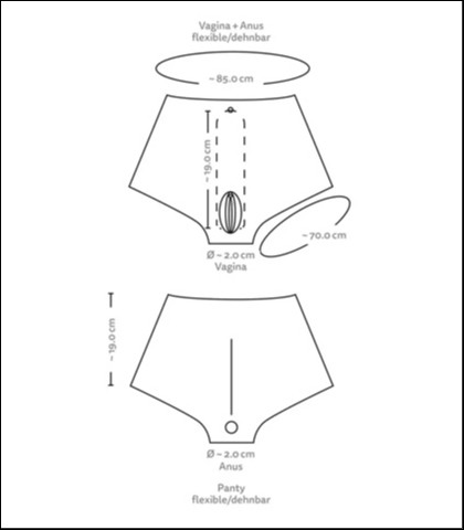 Ultra realisticne vagina gacice - ultra realistic vagina pants